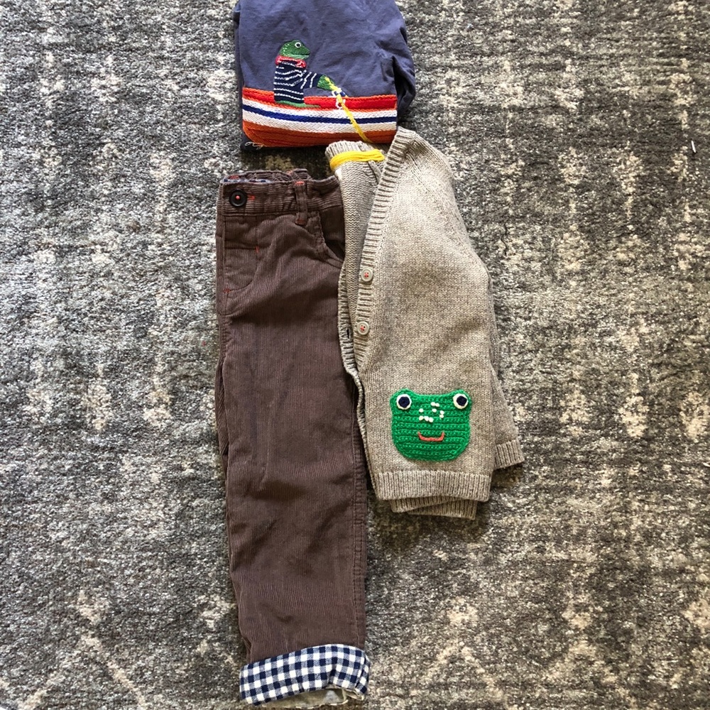 Mini Boden boys outfit